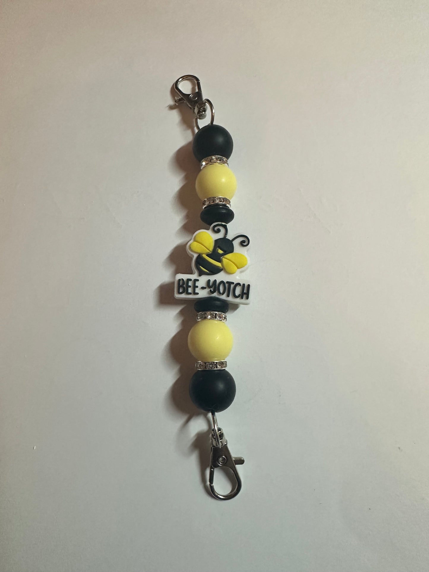 beaded phone charms