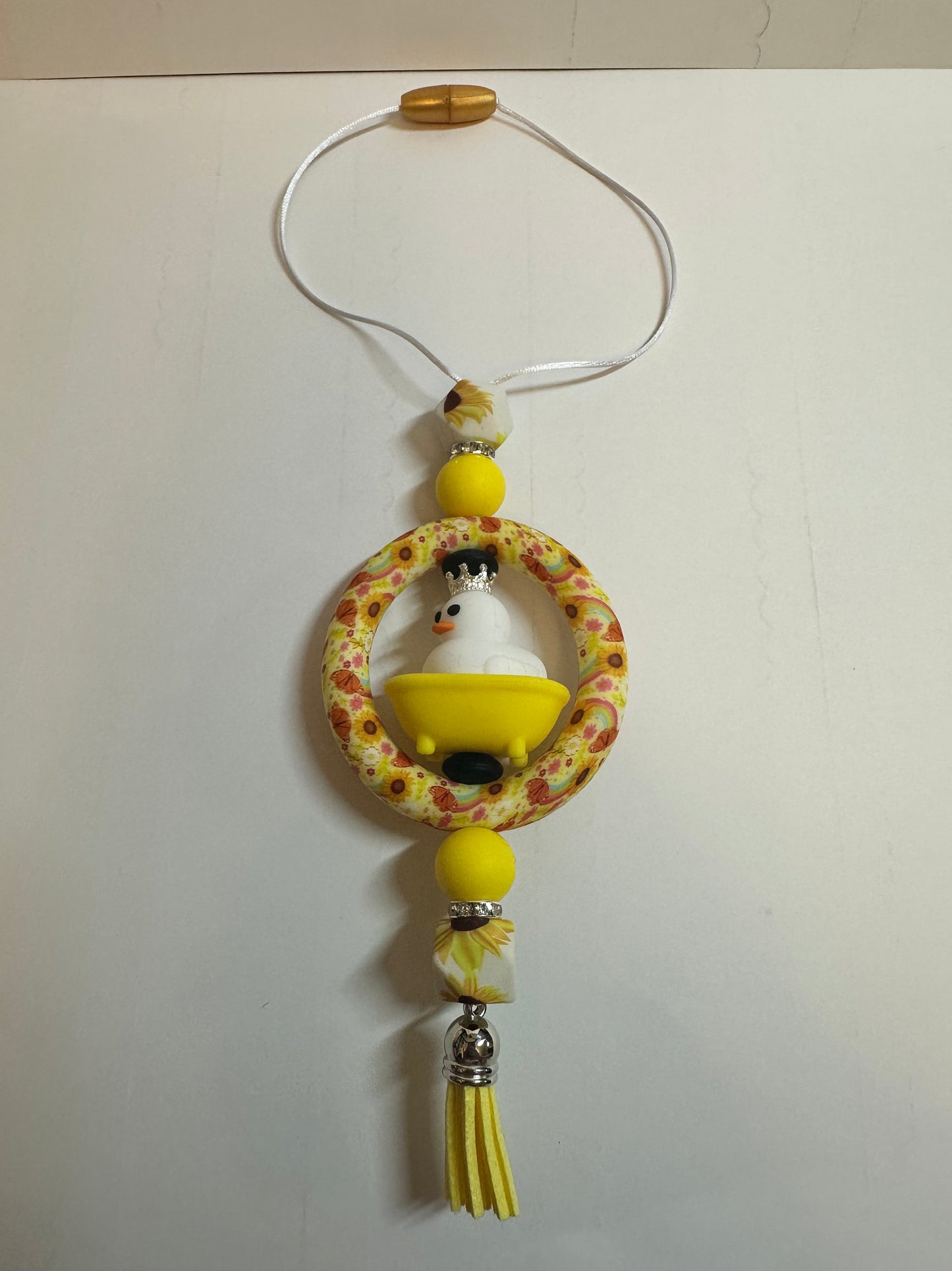 Beaded car charms