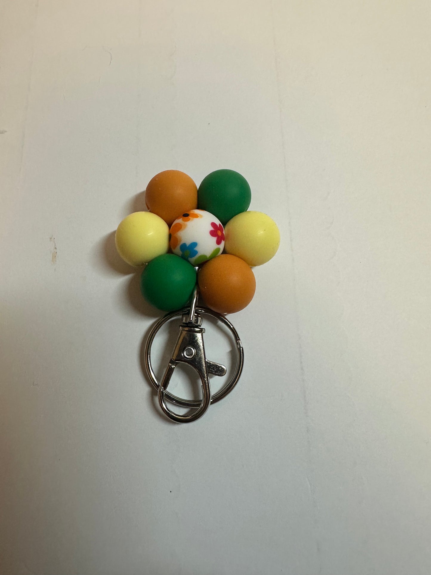 Flower keychain