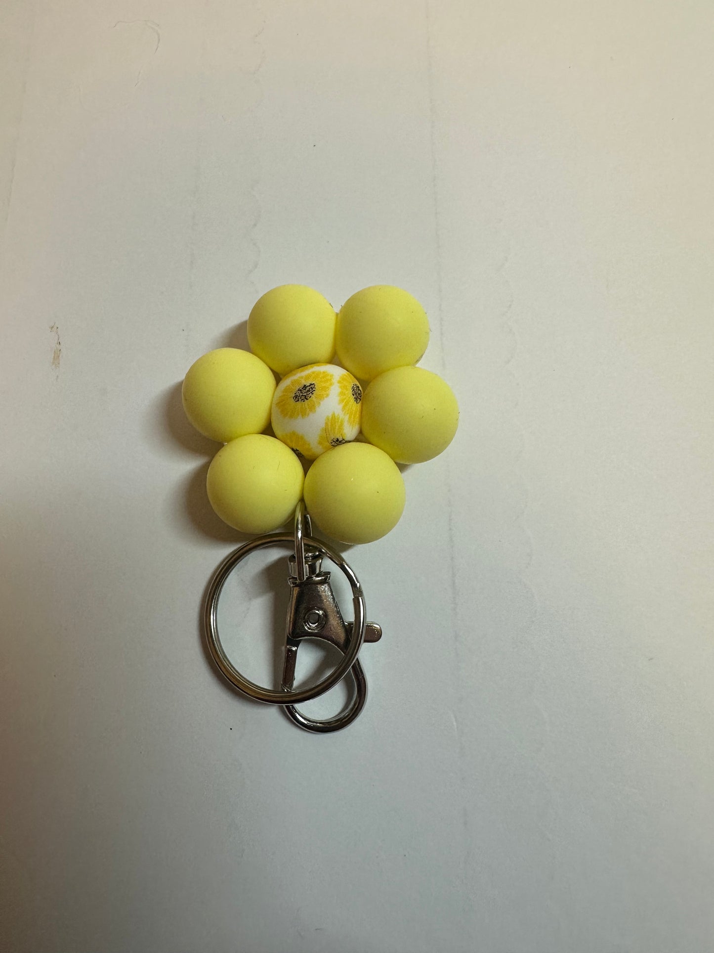 Flower keychain
