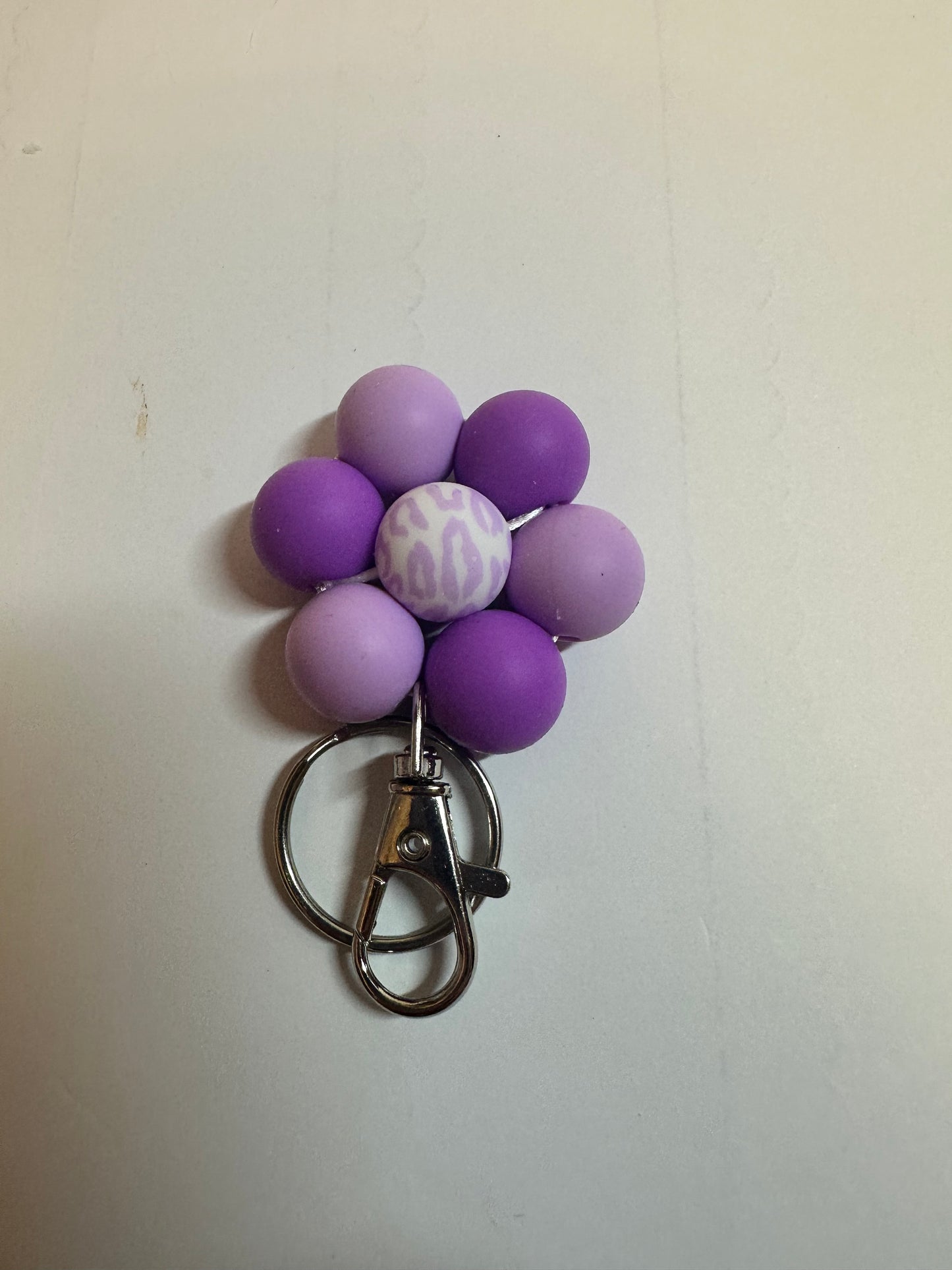 Flower keychain
