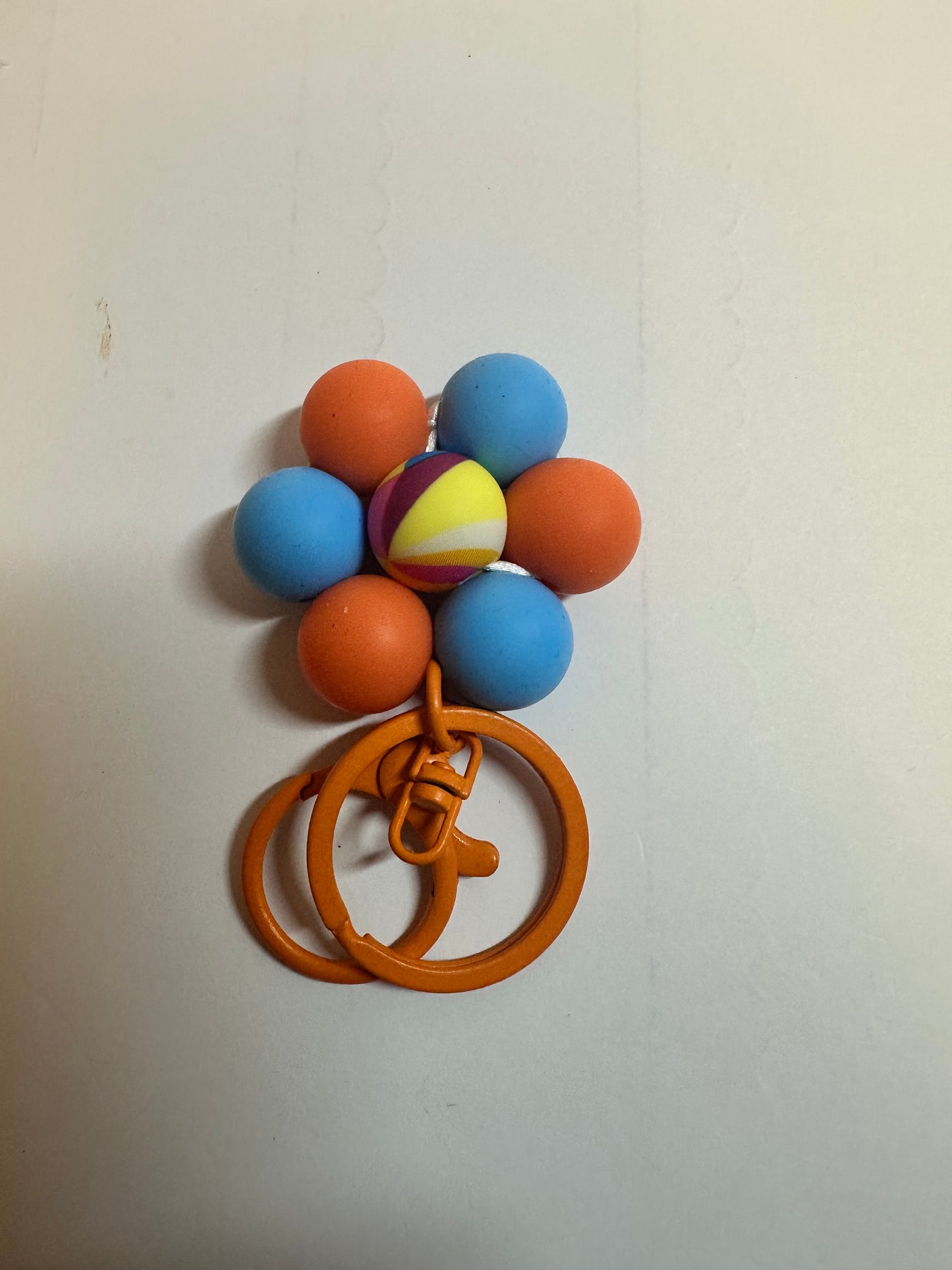 Flower keychain