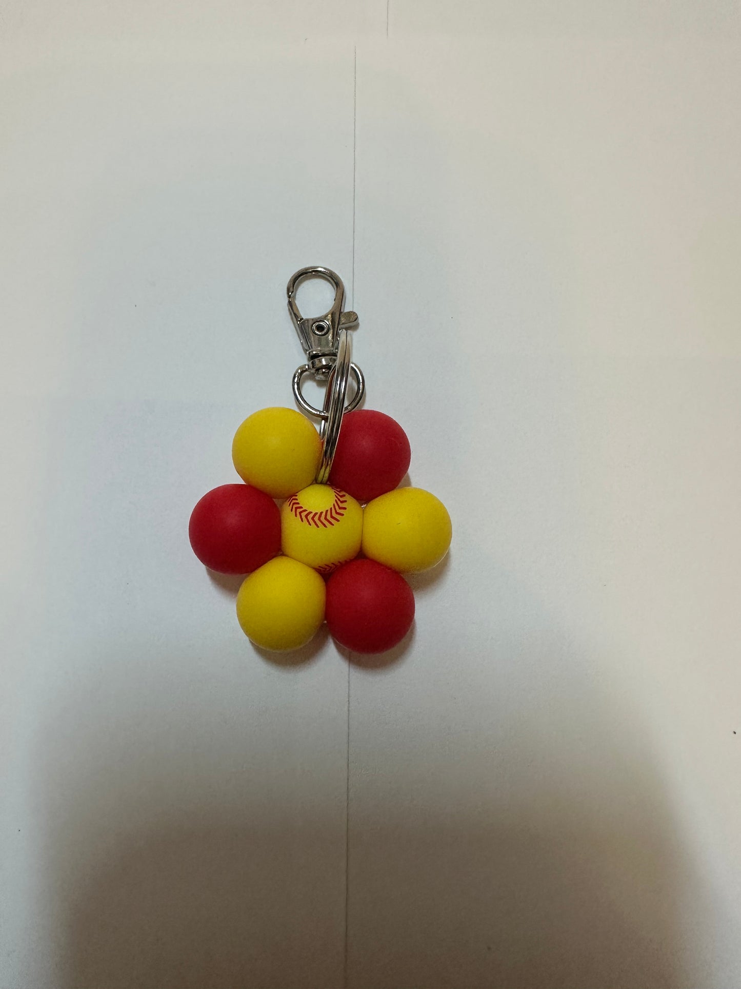 Flower keychain