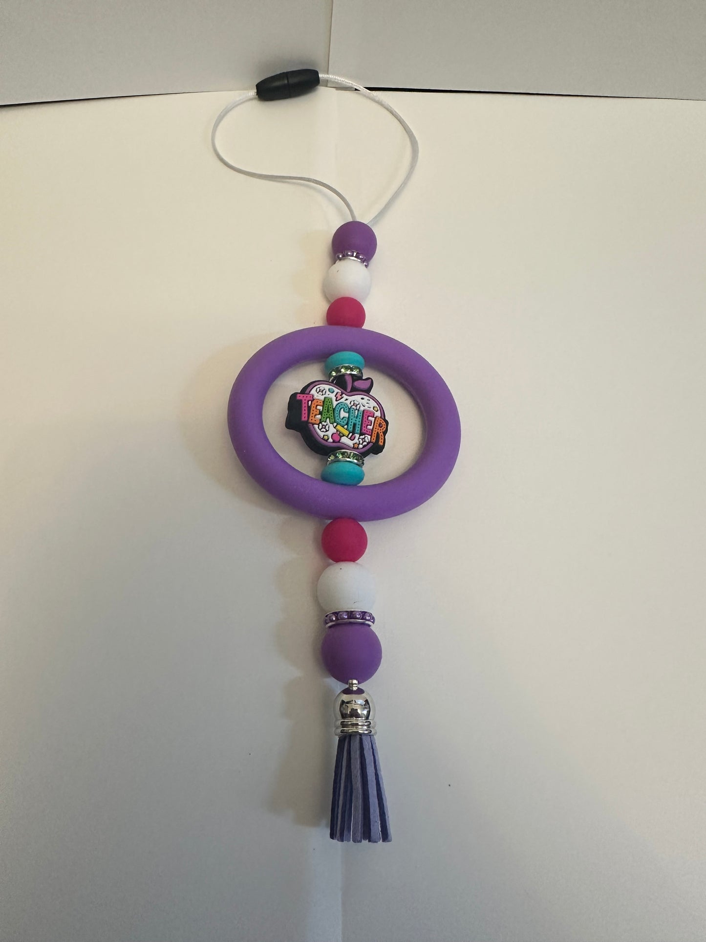 Beaded car charms