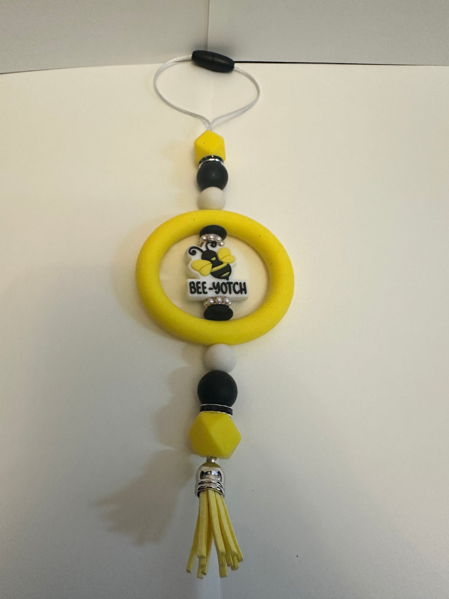 Beaded car charms