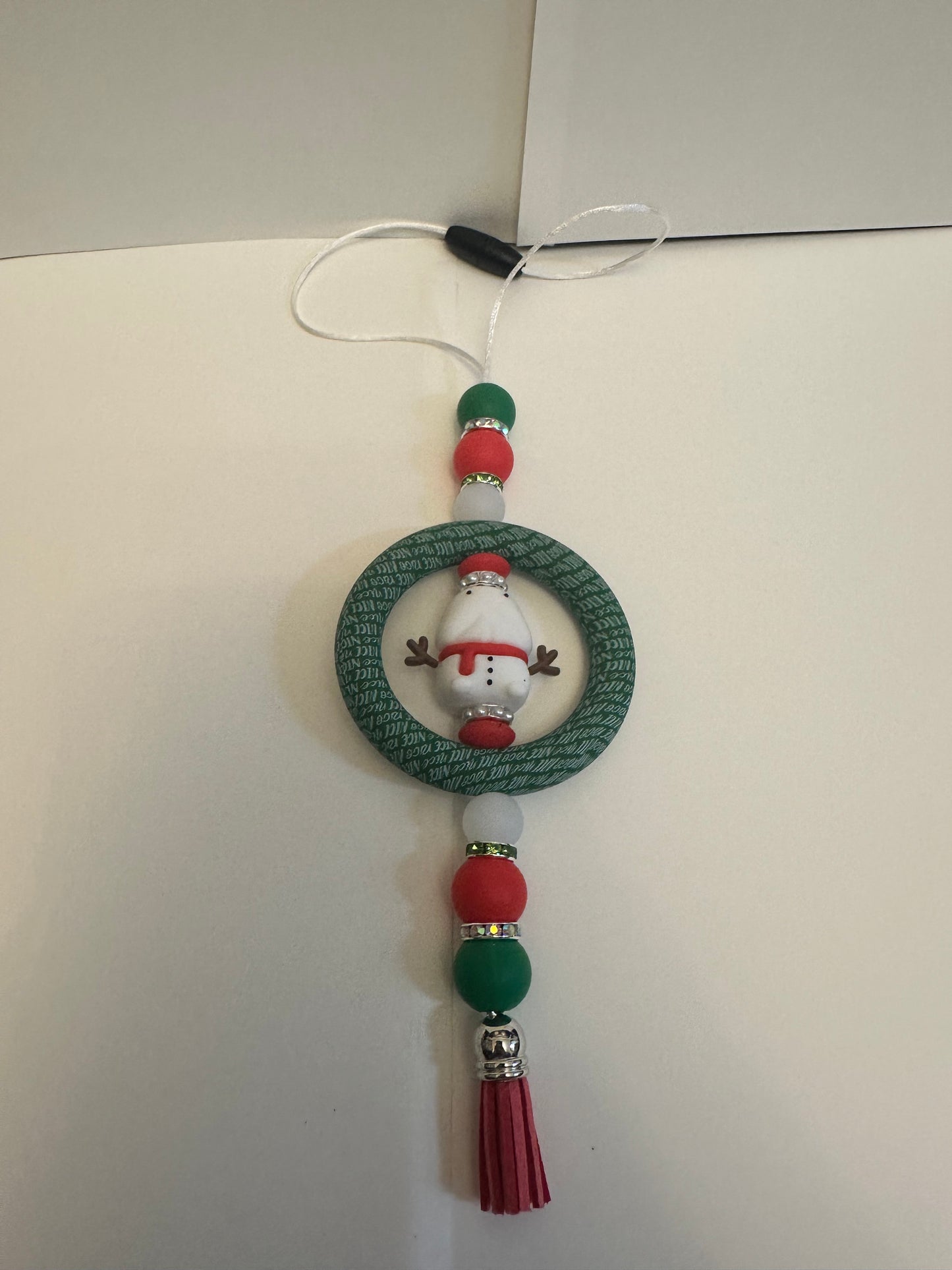 Beaded car charms