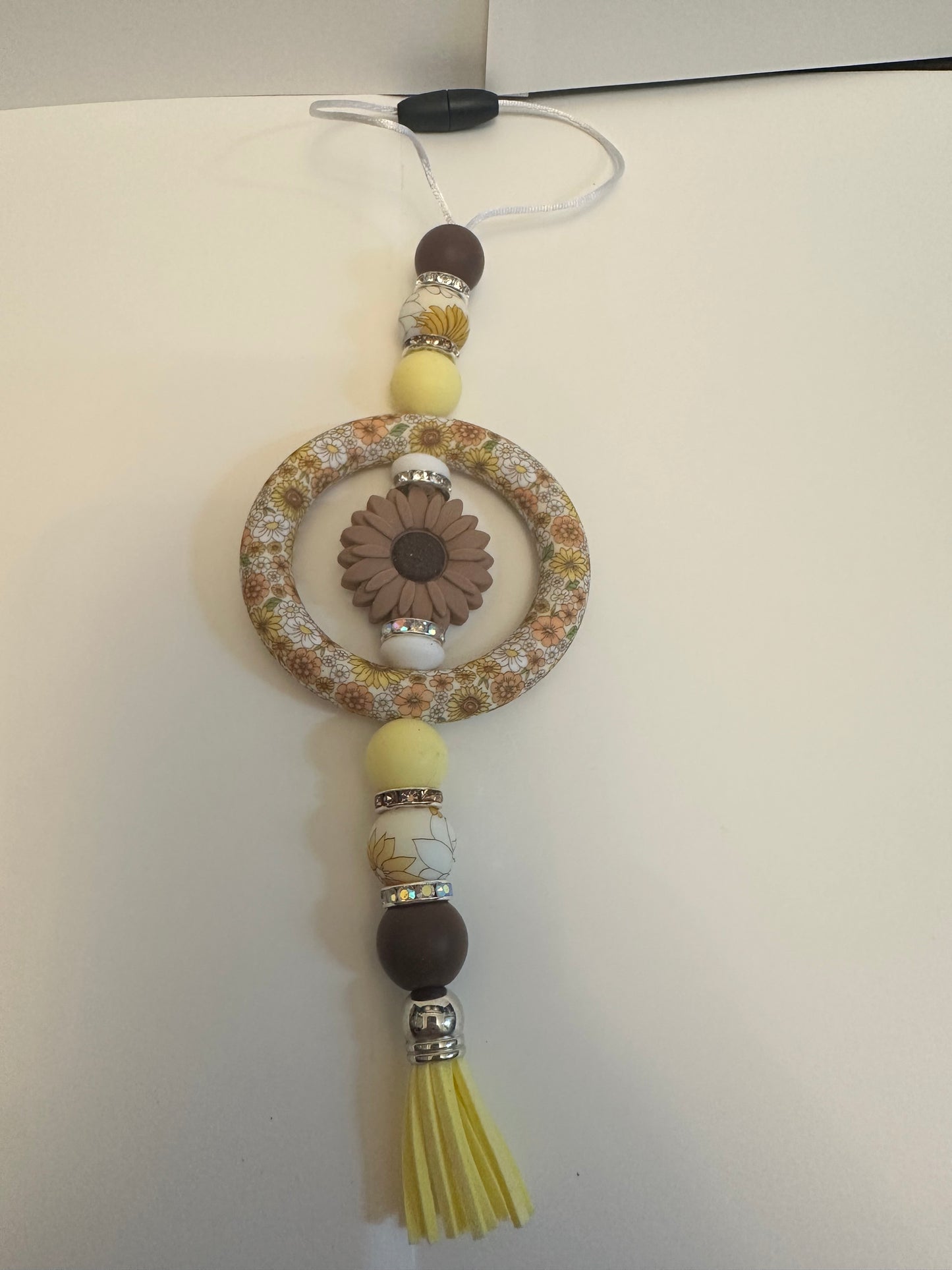 Beaded car charms