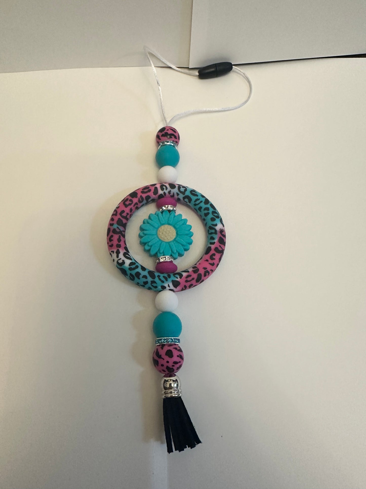 Beaded car charms