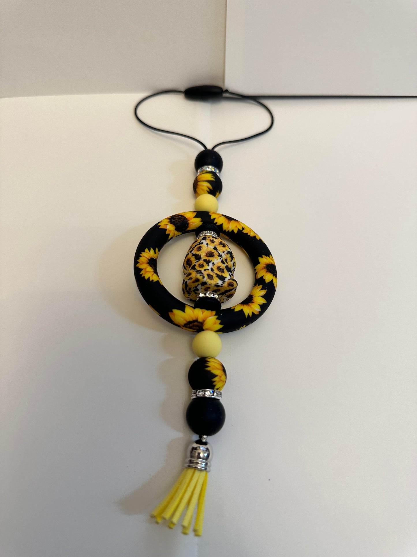 Beaded car charms