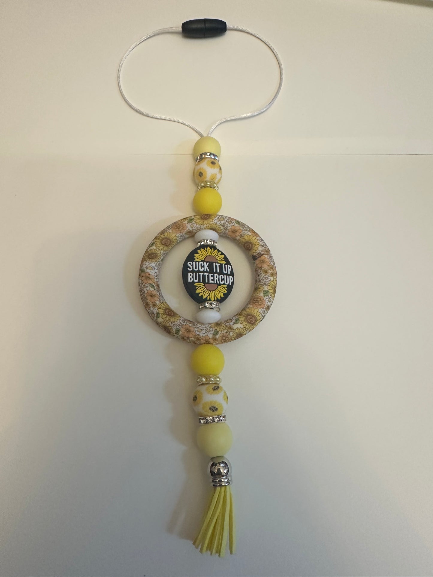 Beaded car charms