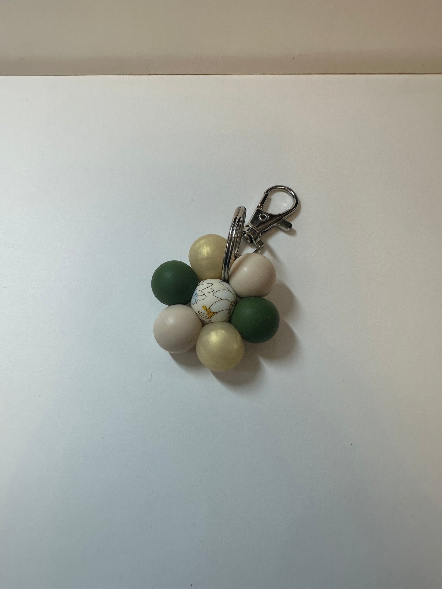 Flower keychain