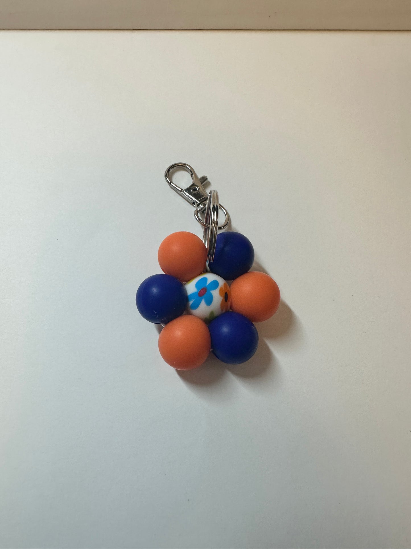 Flower keychain