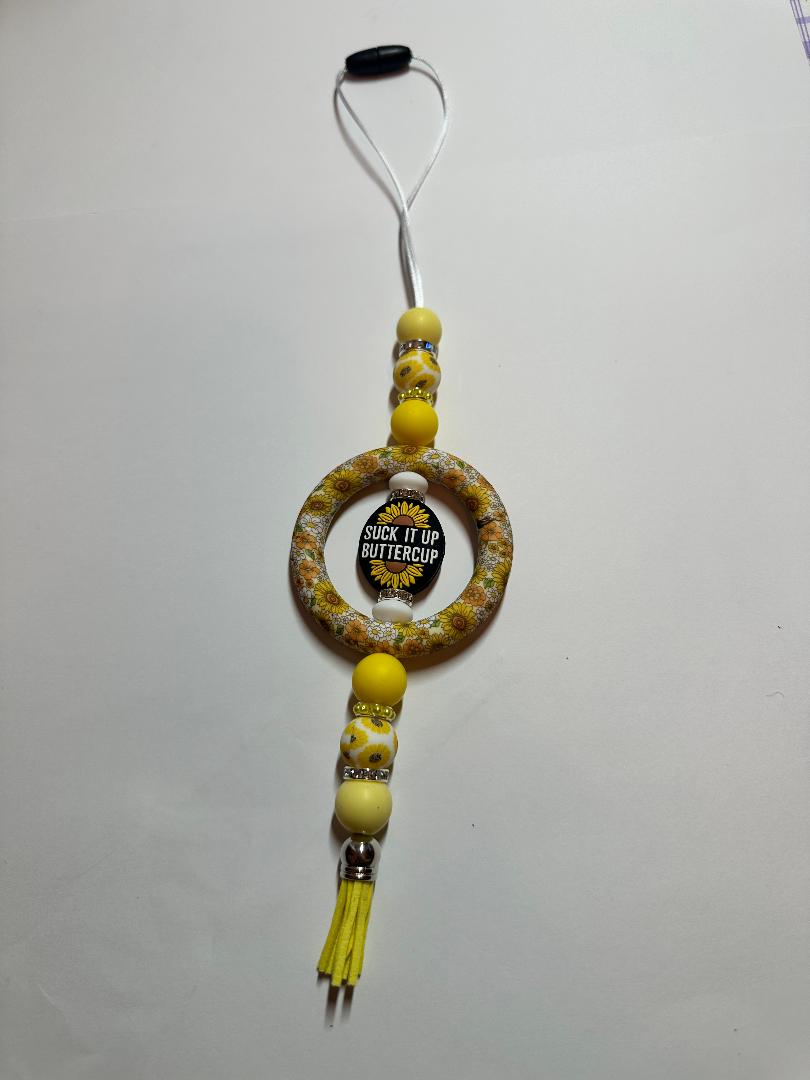 Beaded car charms
